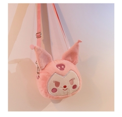 Kawaii sanrioed ,pelúcia cinnamoroll ,melody kuromi, bolsas femininas ,bolsas de ombro - dezzabella57