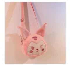 Kawaii sanrioed ,pelúcia cinnamoroll ,melody kuromi, bolsas femininas ,bolsas de ombro - dezzabella57