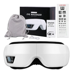Olho Massageador ,6D Inteligente, Airbag ,Vibração, Eye Care ,Instrumento Compressa quente