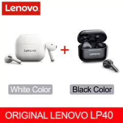 Imagem do Original lenovo lp40 tws fones de ouvido sem fio bluetooth toque esportivo