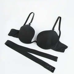 Lingerie sexy feminina u , sem costas, sutiãs baixo corte na internet