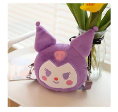 Imagem do Kawaii sanrioed ,pelúcia cinnamoroll ,melody kuromi, bolsas femininas ,bolsas de ombro