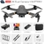 DRONE 4drc v4 rc zangão 4k 1080p hd câmera grande angular wifi fpv câmera dupla dobrável quadcopter transmissão em tempo real dron presente brinquedos - evolution-acessorios