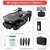 DRONE 4drc v4 rc zangão 4k 1080p hd câmera grande angular wifi fpv câmera dupla dobrável quadcopter transmissão em tempo real dron presente brinquedos - evolution-acessorios