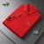 2023 nova marca de verão bordado camisa polo de alta qualidade masculina manga - evolution-acessorios