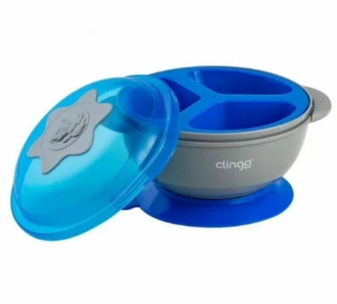 Prato com Ventosa e Divisoria - Clingo