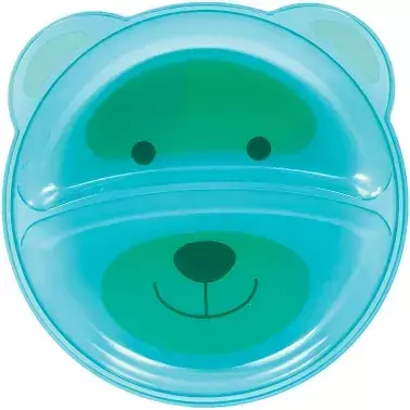 Prato com divisória ursinho - Buba