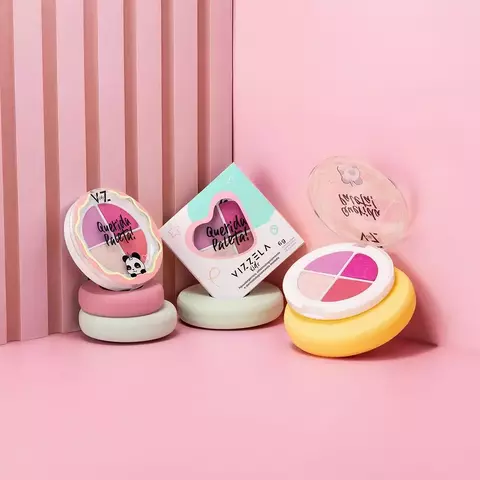 Paleta De Sombras Infantil Querida Paleta Vizzela - comprar online