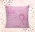 ALMOFADA OUTUBRO ROSA- PERSONALIZADA 30X30 -
