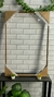 MOLDURA MARRON CHANFRADO 4 CM 60X90 - TELA CANVAS