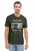 Camiseta masculina gola careca Rock & Rool