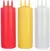 Garrafa de Plástico Twist 3 Furos para Molho Ketchup/ Mostarda/ Maionese... - Javé FÉ-  utensílios domésticos  e ferramentas multifuncionais , compacto, prático, que ocupam pouco espaço de qualidade