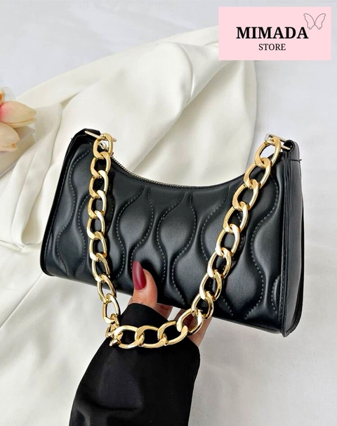 BOLSA BAGUETE ACOLCHOADO