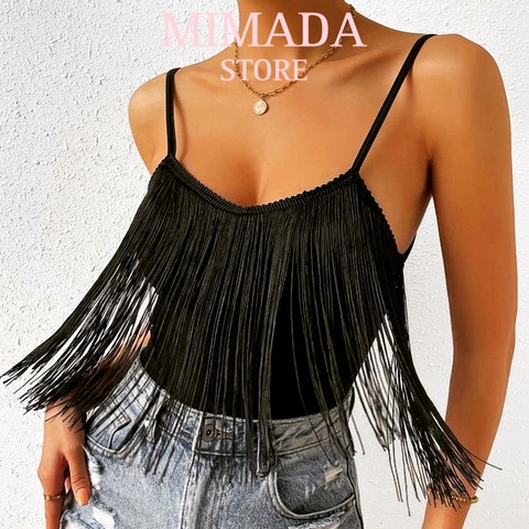 TOP FRANJA BLACK