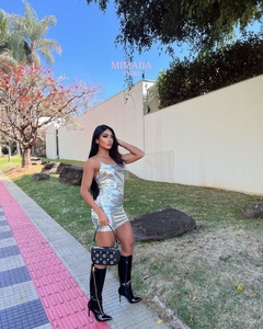 VESTIDO TUBINHO METALIZADO