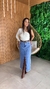 Saia jeans midi Camile