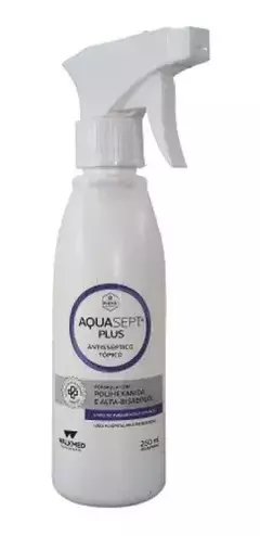 Aquasept Plus Solução Polihexanida PHMB Spray 250ml - Walkmed