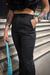 CALCA FLARE PLANO ALFAIATARIA BOLSO FACA