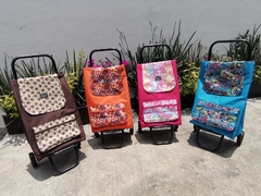 CARRO PARA MANDADO CON BOLSA DECORADA GRANDE 7/8 - DISEÑOS CESAR 138
