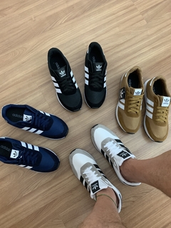 Tênis Adidas Neo preto masculino linha premium | forma menor - Maria Vitória sapatilhas 