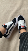 Tenis Vans Old Skool Knu preto e branco linha Premium | forma exata