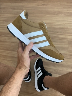 Tênis Adidas Neo caramelo masculino linha premium | forma menor na internet