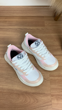 Tênis Vans Ultra Ranger branco e rosa linha Premium | forma menor na internet
