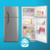 Heladera con freezer Gafa HGF358AFP Plata 282lts