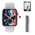 NEW Original W28 Pro + Smart Watch Series 8 Men Women Bluetooth Call Wireless Charging Custom Dial Smartwatch Support NFC Siri - loja online