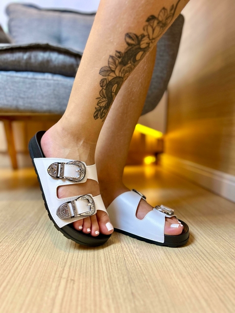 Sandália Moleca Slip On Feminino - comprar online