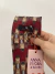 GRAVATA DE SEDA VINHO COM ESTAMPA - VINTAGE - loja online