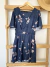 VESTIDO AZUL COM ESTAMPA - MARIA FILÓ - comprar online