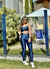 LEGGING LARRI CÓS V AZUL MARINHO - comprar online