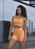 TOP LARRI LISO BASIC LARANJA