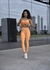 LEGGING LARRI CÓS V LARANJA