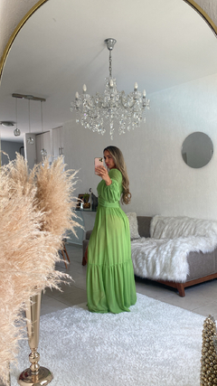 Vestido largo Verde - comprar en línea