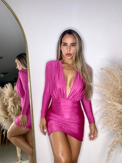 Vestido sexy woman Fucsia - comprar en línea