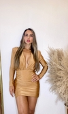 Vestido Sexy woman Dorado