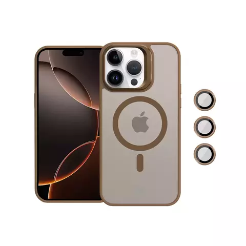 Capa para iPhone - MagSafe Titanium Desert - Gshield