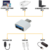 Adaptador USB para Tipo C Branco - Gshield - iConserta Cell