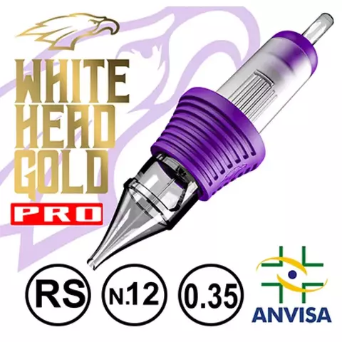 CARTUCHO 9RS WHITE HEAD GOLD PRO
