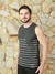 Regata casual da moda masculina 100% algodão - loja online