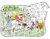 COZY & COMFY Quebra-cabeça Colorir 30 peças + 12 Cards + Giz - comprar online