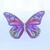Adesivo Brilhante Borboleta em Cristais 3D: 2.000 Cristais ShinyToys - ConFaz Armarinhos