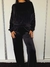 PAntalon wide leg plush