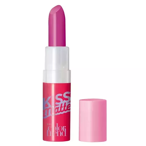 Batom Kiss Matte Avon Color Trend Rosa Bikini 3,6g 135598