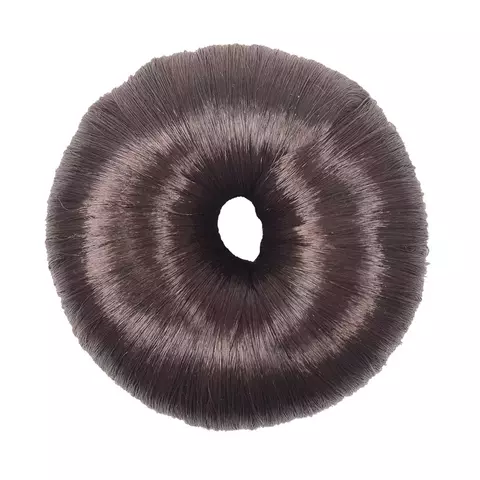 Donuts Luxo Para Penteado Santa Clara Marrom Grande