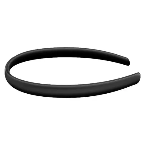 Tiara Fina Para Cabelo Santa Clara Plástico Preto