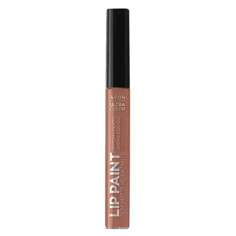 Batom Líquido Lip Paint Avon Ultra Color Nude Delicado 7ml 135552