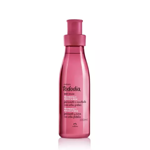 Colônia Body Splash Natura Tododia Framboesa e Pimenta Rosa 200ml 76383